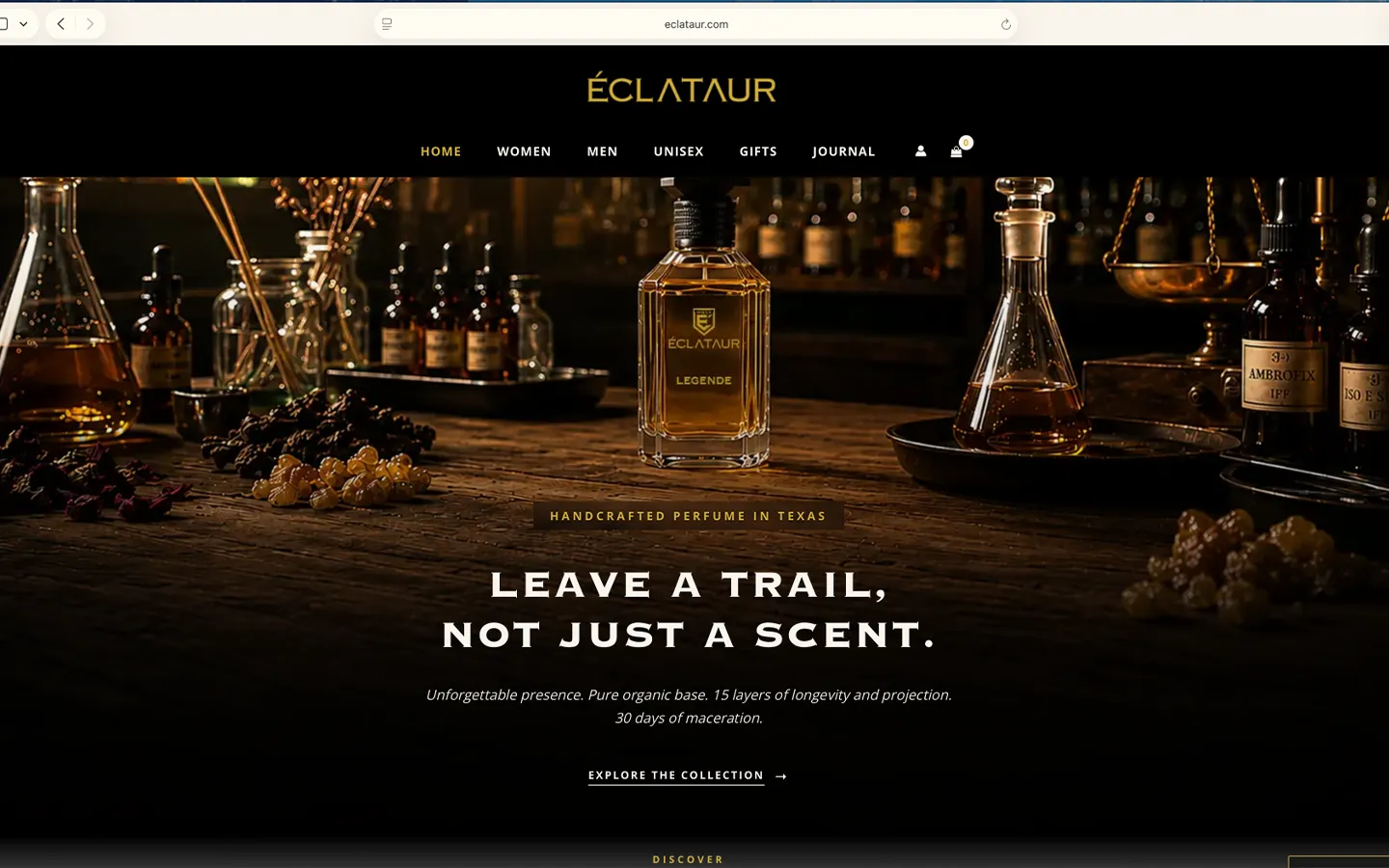 Éclataur homepage, built and operated by EVENORE